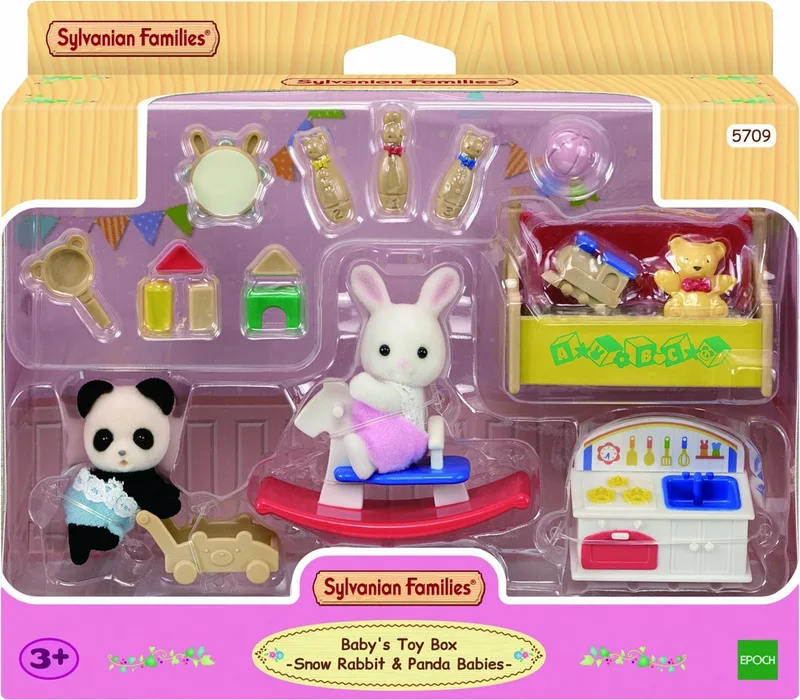 5709 Baby Kindergarten Spielzeug mit Figuren fra Sylvanian Families – miljøbillede