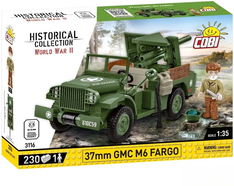 3116 37 mm GMC M6 Fargo de COBI – photo du produit