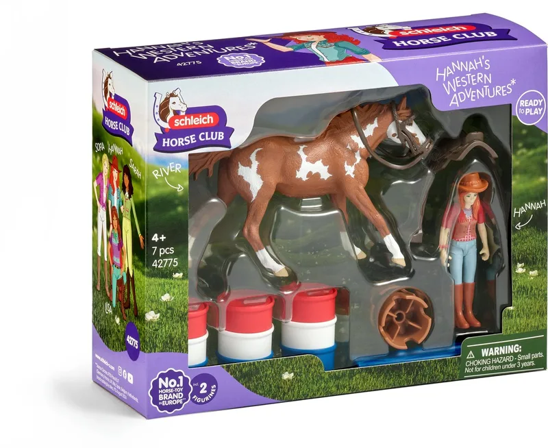 42775 Hannah's Western Adventures fra Schleich – produktbillede