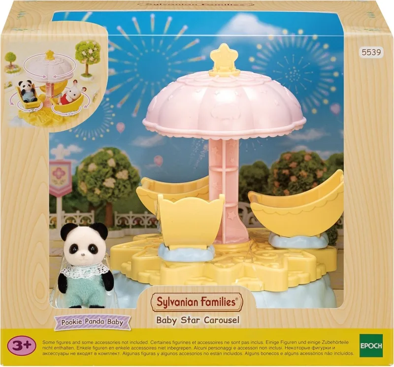 5539 Baby Sternenkarussell fra Sylvanian Families – miljøbillede