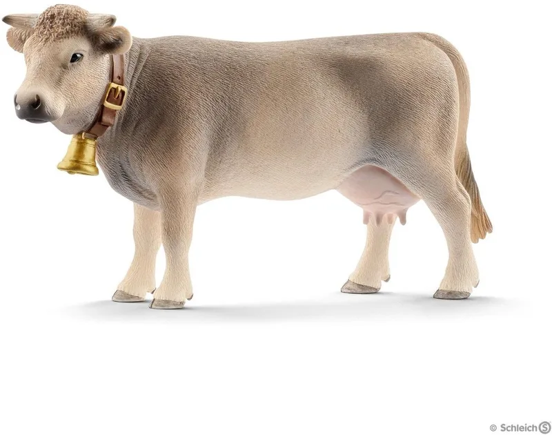 13874 Braunvieh cow fra Schleich – produktbillede