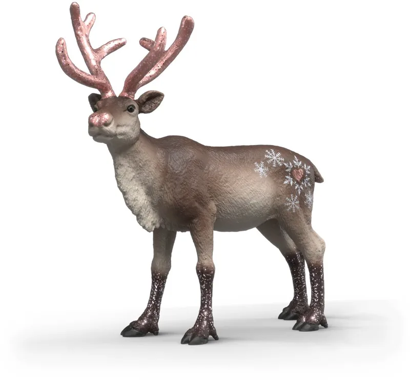 75004 Rose Gold Christmas Reindeer fra Schleich – produktbillede