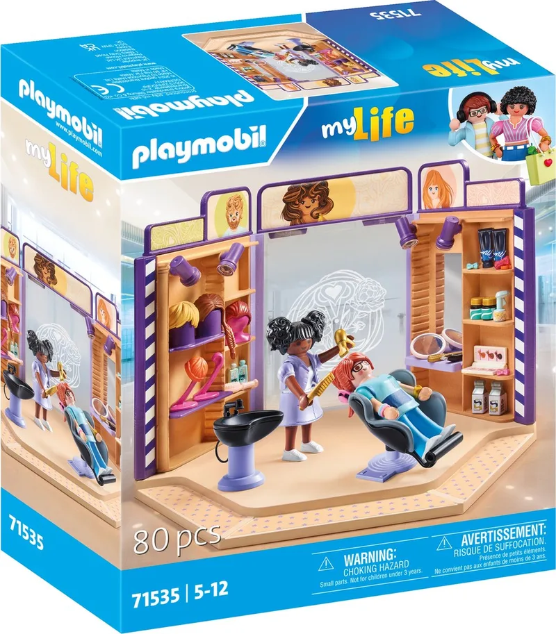 71535 Friseursalon fra Playmobil – miljøbillede