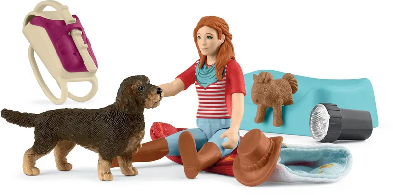 42748 Horse Club Sleepover Playset with Hannah de Schleich – photo du produit