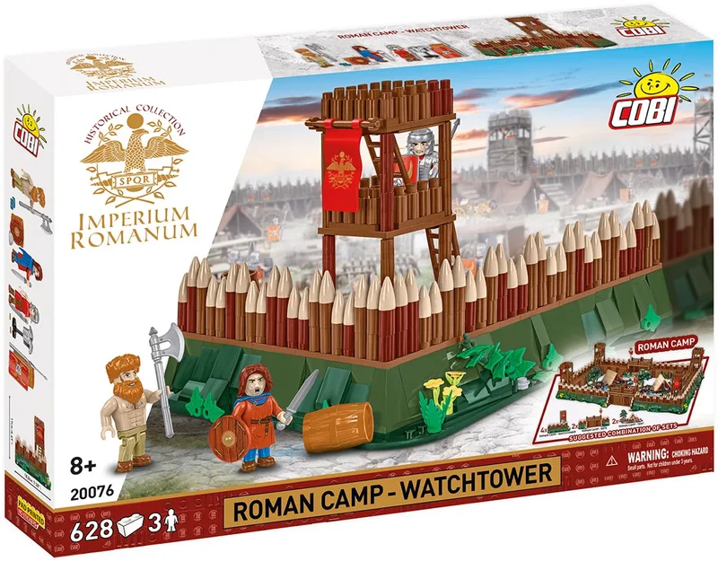 20076 Roman Camp-Watchtower fra COBI – produktbillede