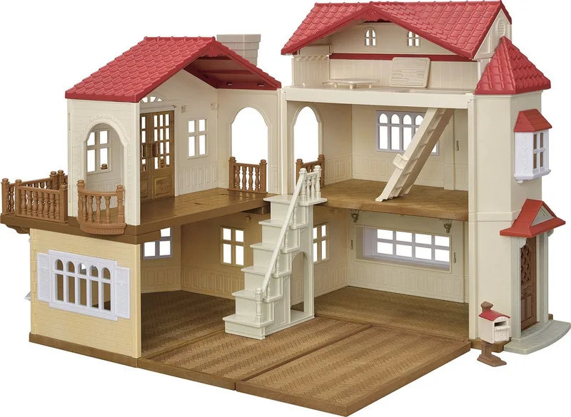 5708 Stadthaus mit Dachzimmer fra Sylvanian Families – produktbillede