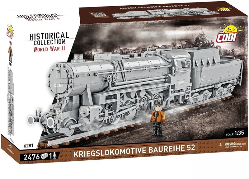 6281 Kriegslokomotive Baureihe 52 by COBI – product photo