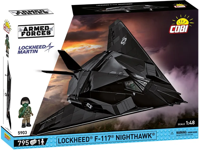 5903 Lockheed F-117 Nighthawk fra COBI – produktbillede