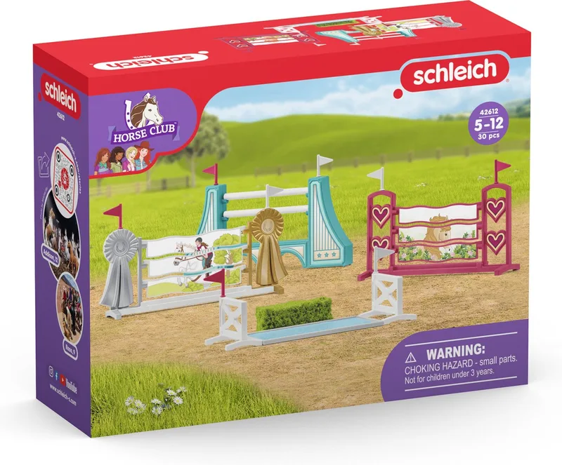 42612 Horse Obstacle Course Accessories fra Schleich – produktbillede