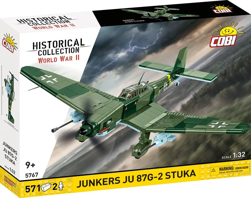 5767 Junkers Ju-87G-2 Stuka de COBI – photo d’ambiance