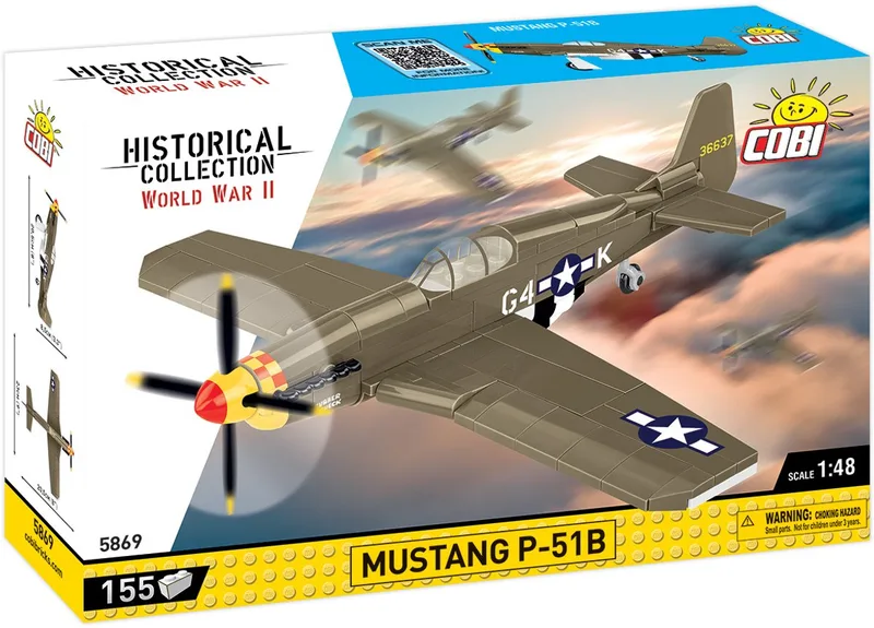 5869 Mustang P-51B de COBI – photo du produit