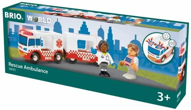 ambulance - 4-delig från BRIO i Flerfärgad – produktbild