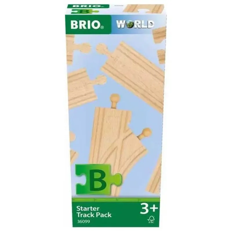 beginnersset rails - 12st fra BRIO i Flerfarvet – produktbillede 6 af 6