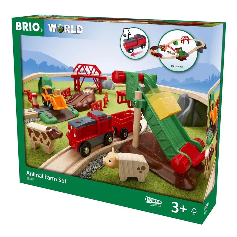 Boederijdierenset - 33984 van BRIO in Meerkleurig – productfoto