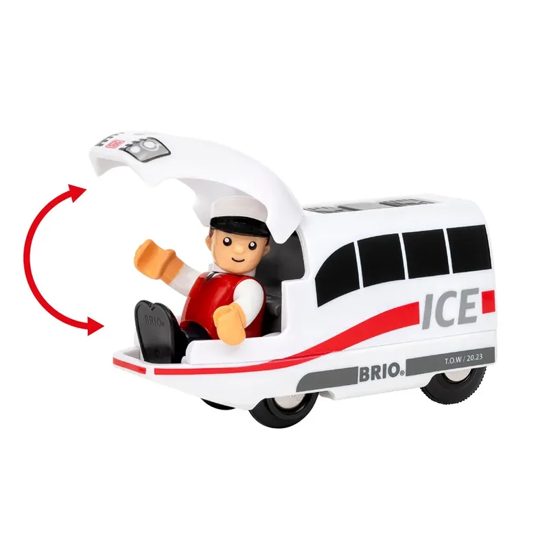 Brio 63608800 Hogesnelheidstrein ICE (batterij) de BRIO en Kleurloos – photo du produit 5 sur 6