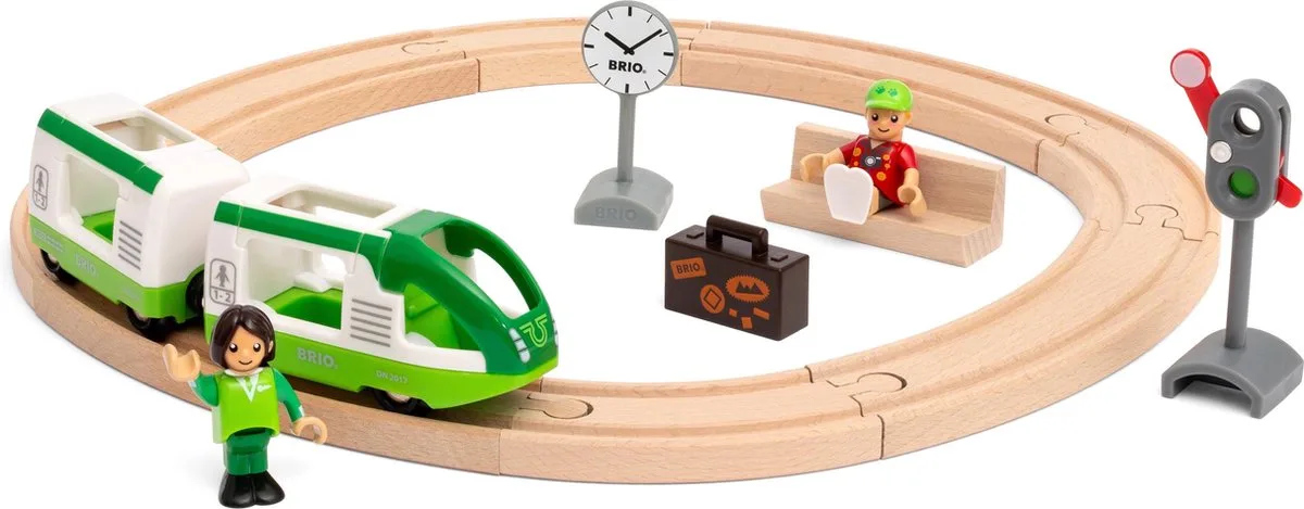 Cirkelvormige treinset - 33847 från BRIO i Flerfärgad – produktbild
