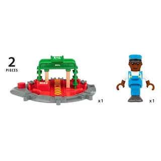 Plattenspieler Und Figur (33476) von BRIO in Mehrfarbig – Produktfoto 4 von 6