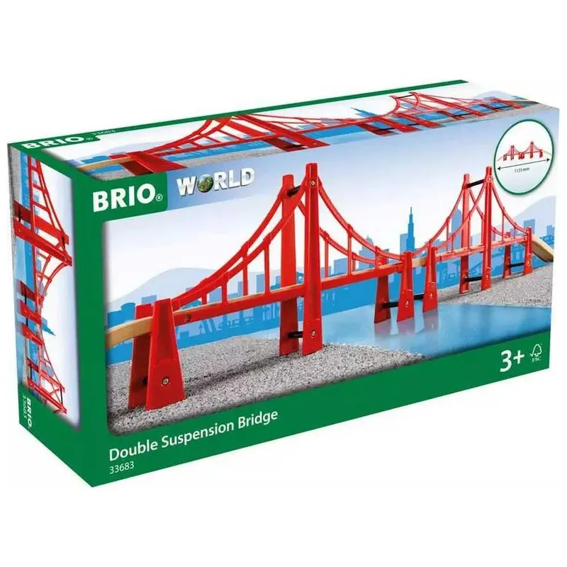 Dubbele hangbrug - 33683 von BRIO in Rot – Produktfoto 6 von 6