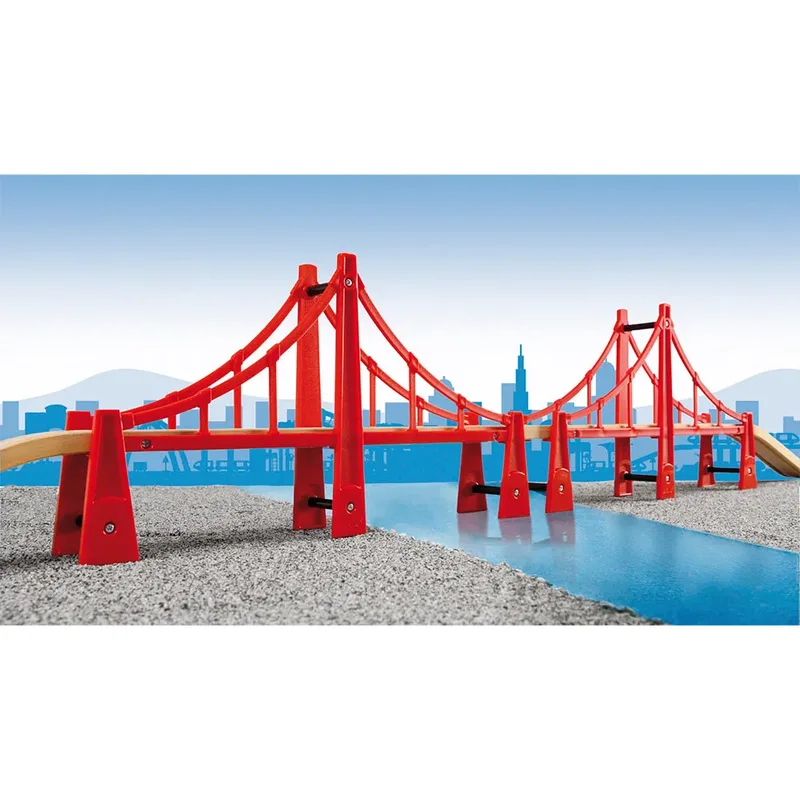 Dubbele hangbrug - 33683 von BRIO in Rot – Produktfoto 3 von 6