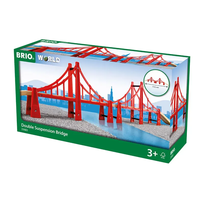 Dubbele hangbrug - 33683 von BRIO in Rot – Produktfoto 2 von 6