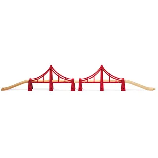 Dubbele hangbrug - 33683 von BRIO in Rot – Produktfoto 4 von 6