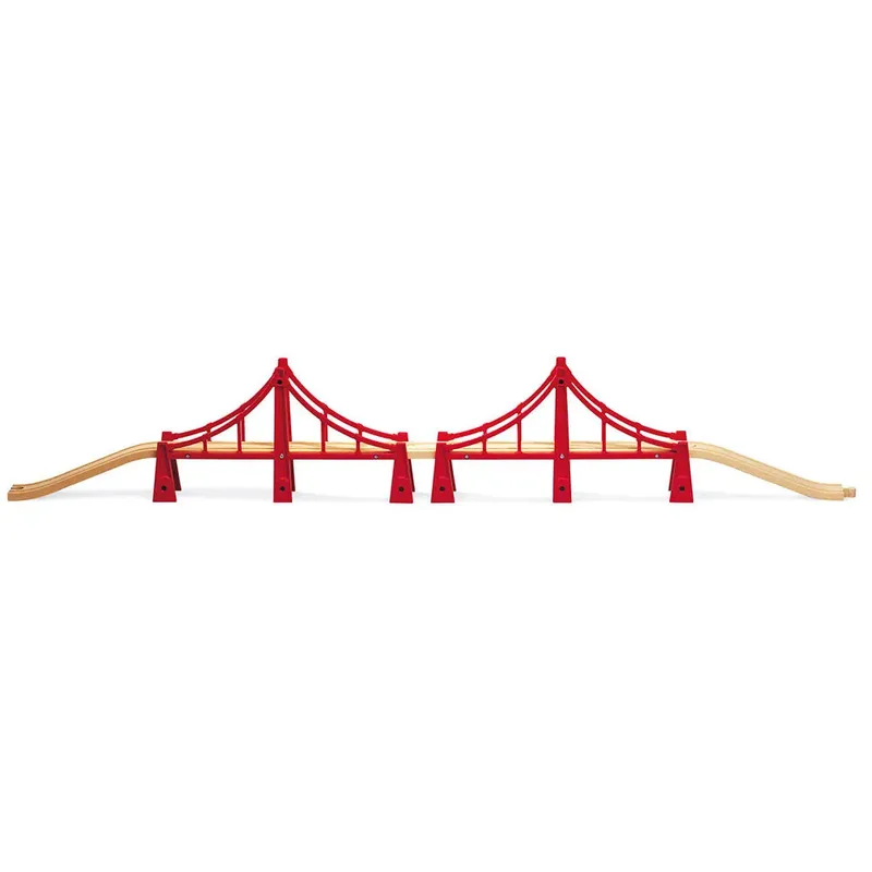 Dubbele hangbrug - 33683 von BRIO in Rot – Produktfoto 4 von 6