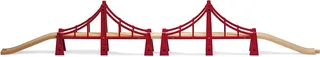 Dubbele hangbrug - 33683 von BRIO in Rot – Produktfoto 1 von 6