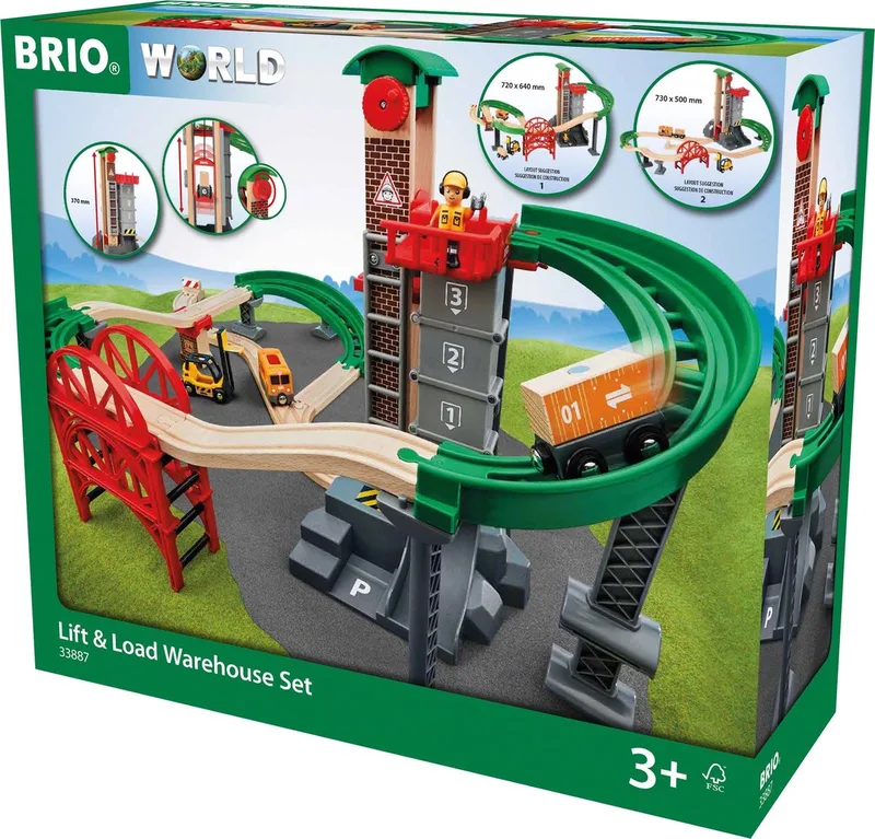 Lift & Load set - 33887 van BRIO in Meerkleurig – productfoto