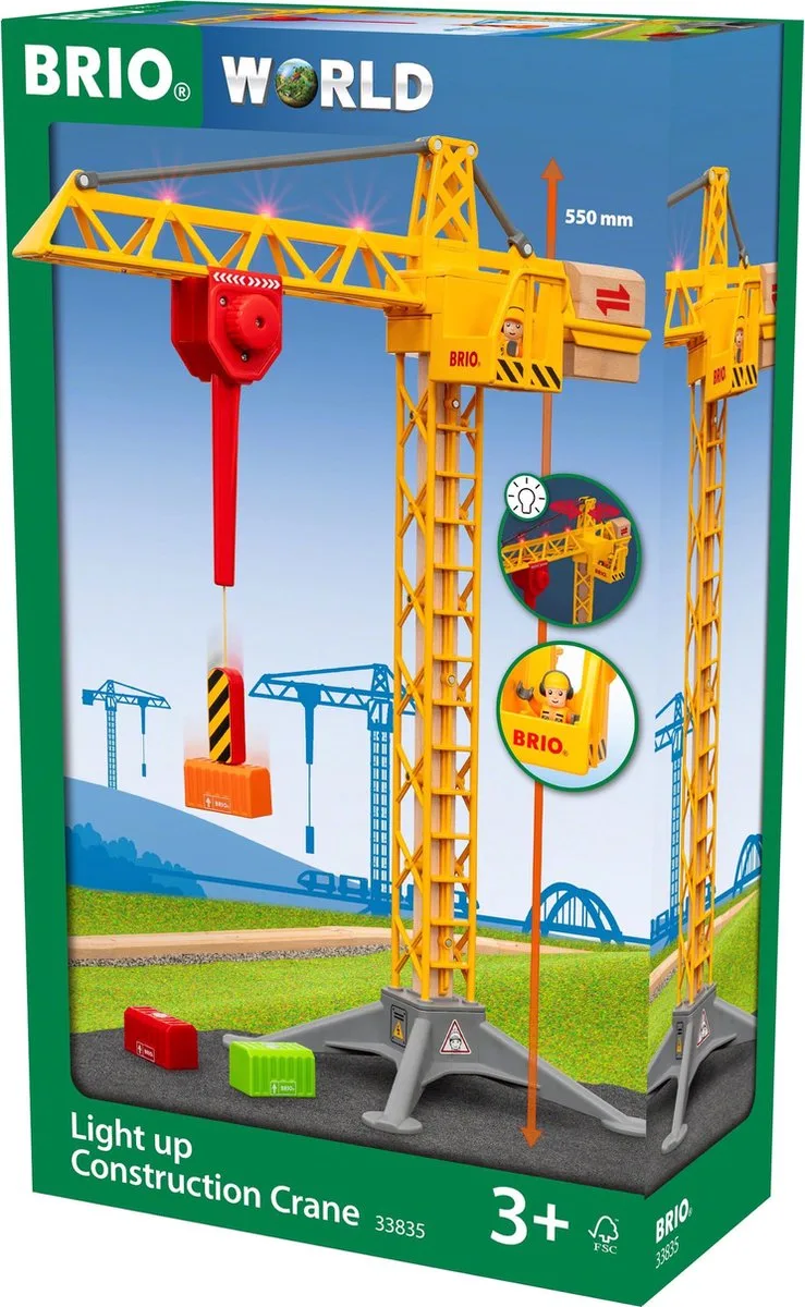 Spielzeug-Kran von BRIO in Mehrfarbig – Produktfoto