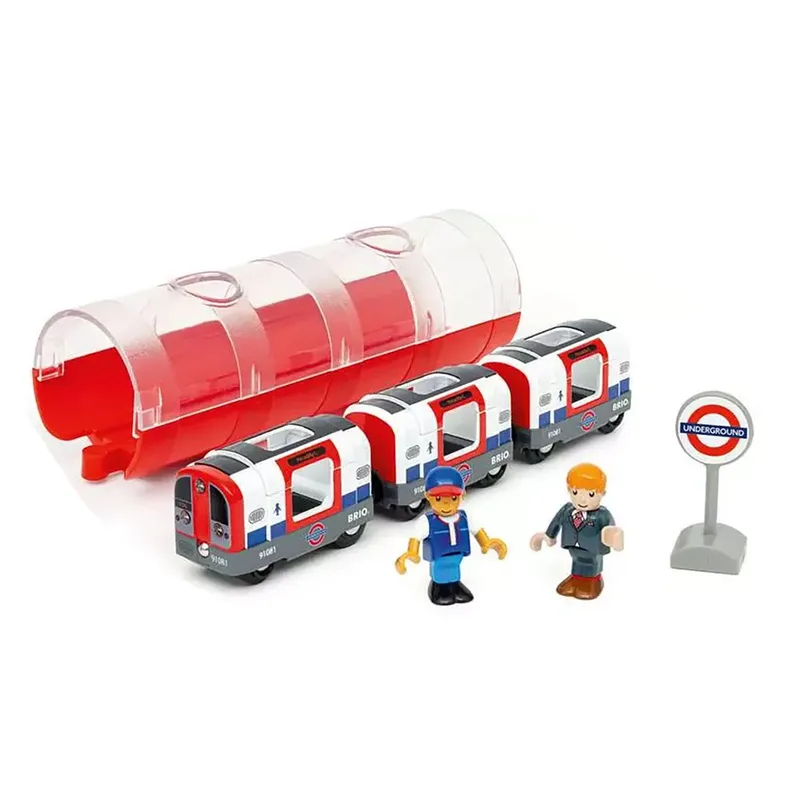 Londoner U-bahn-zug (züge Der Welt) 36085 von BRIO – Produktfoto