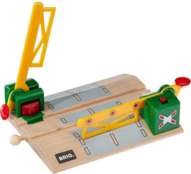 Magnetische spoorwegovergang - Trein speelgoed - 33750 de BRIO en Jaune – photo du produit