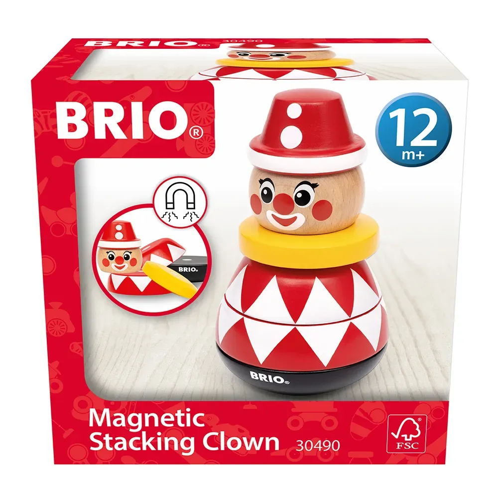 Magnetischer Stapelclown (30490) Spielzeug von BRIO – Produktfoto