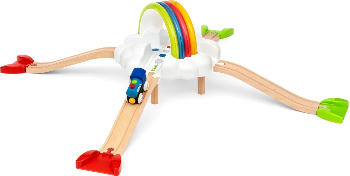 My First Railway Light Up Rainbow Set von BRIO in Mehrfarbig – Produktfoto