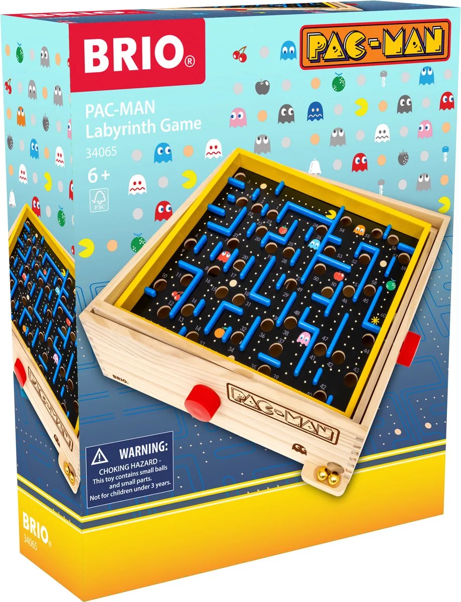 PAC-MAN Labyrint-spel från BRIO i Flerfärgad – produktbild
