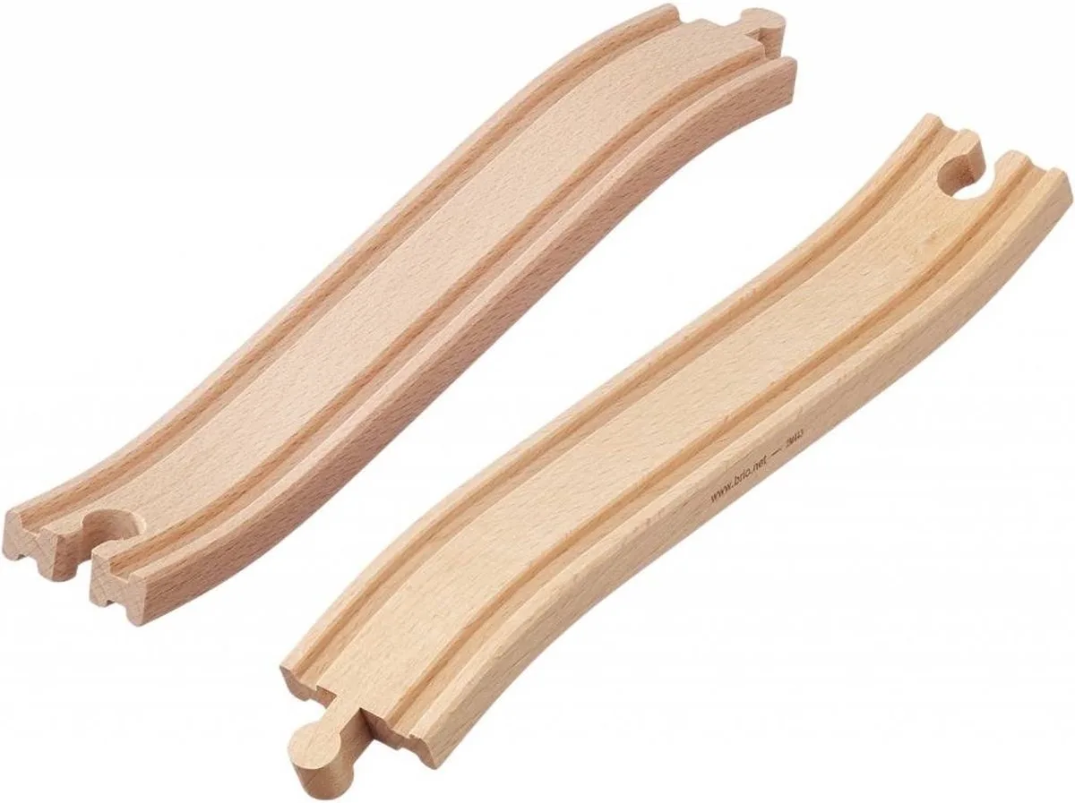 Rails voor spoorbrug - 33332 - uitbreiding voor BRIO World - vanaf 3 jaar van BRIO in Meerkleurig – productfoto