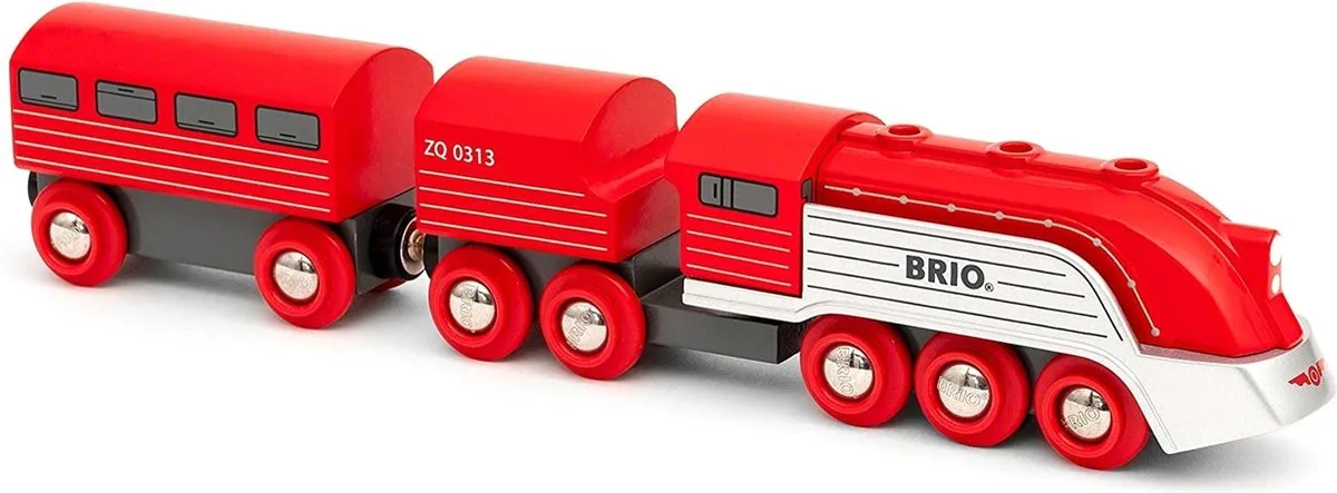 Rode hogesnelheidstrein - 33557 van BRIO in Meerkleurig – productfoto