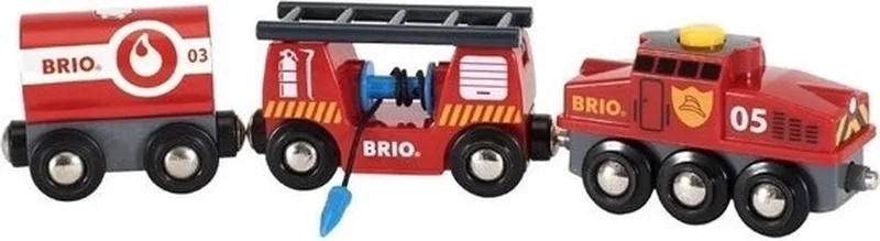 Trein van de brandweer - 33844 fra BRIO i Mulikleur – produktbillede