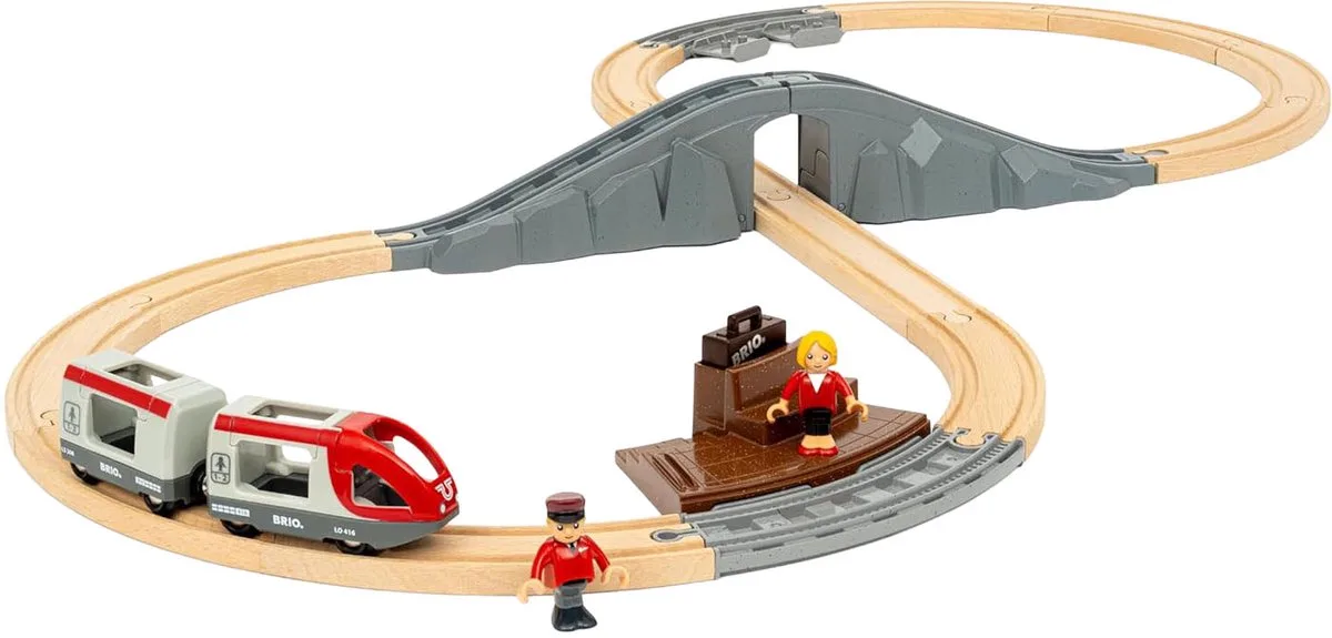 treinbaan starter set - 22-delig van BRIO in Meerkleurig – productfoto
