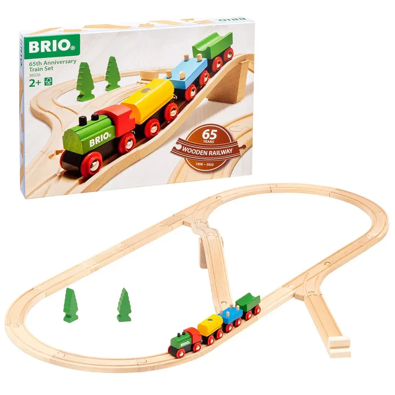 Treinset 65-jarig Jubileum (36036) fra BRIO – produktbillede