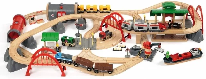 Treinset Deluxe - 33052 - Treinbaan by BRIO in Multicolour – product photo