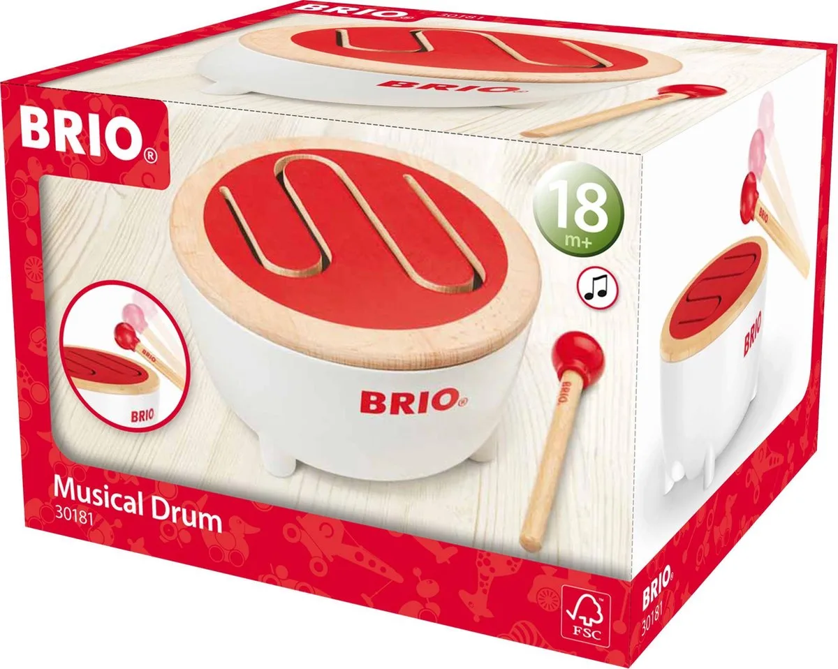 Trommel - 30181 van BRIO in Meerkleurig – productfoto