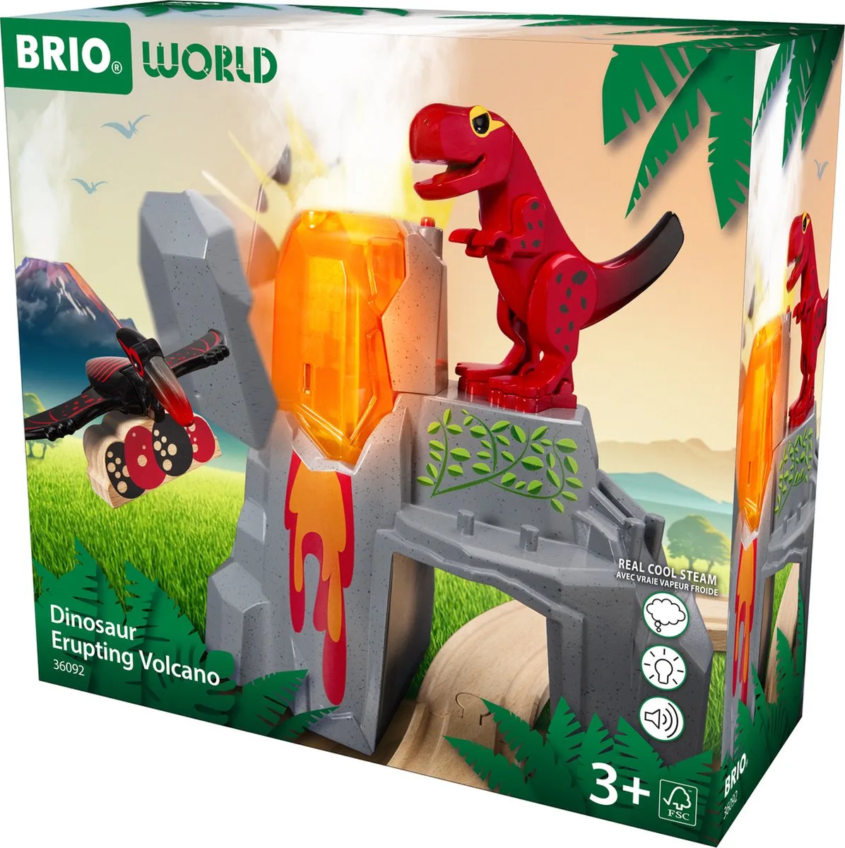 Figure Active Volcano 36092 de BRIO en Multicolore – photo du produit