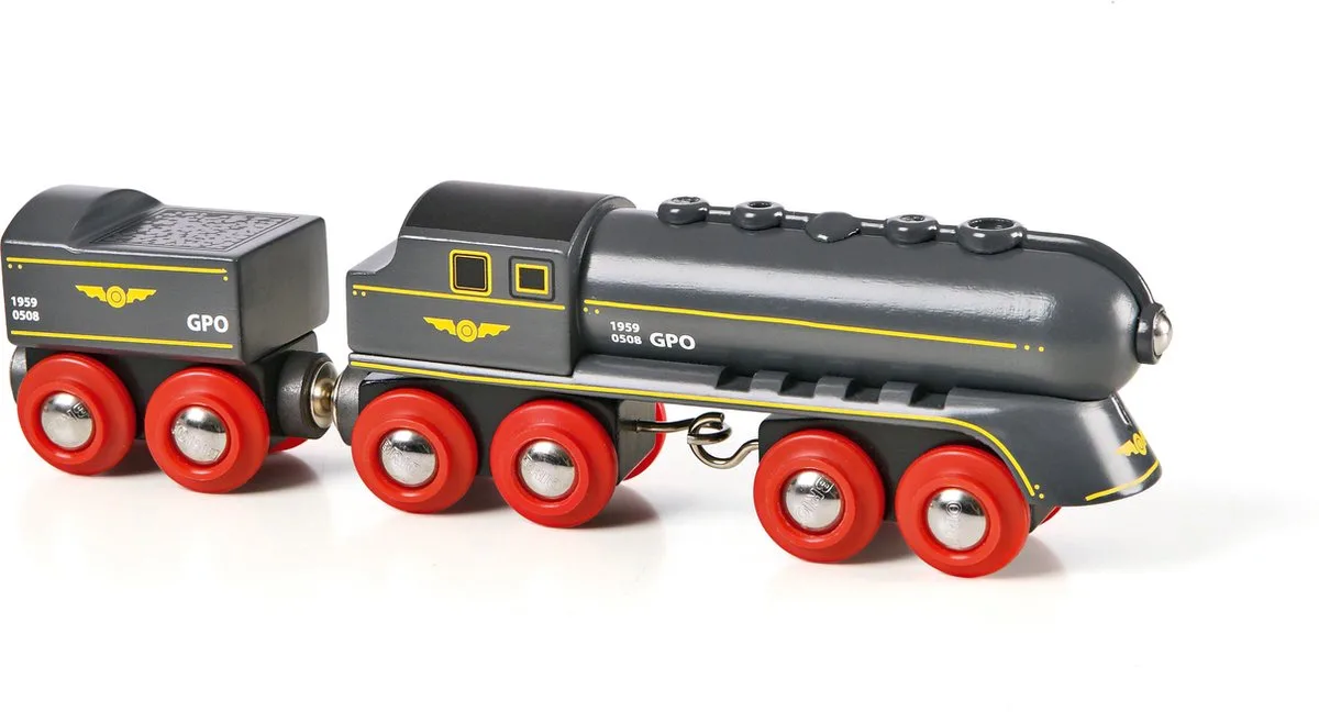 Zwarte hogesnelheidstrein - 33697 - uitbreiding voor BRIO World - vanaf 3 jaar de BRIO en Kleurloos – photo du produit