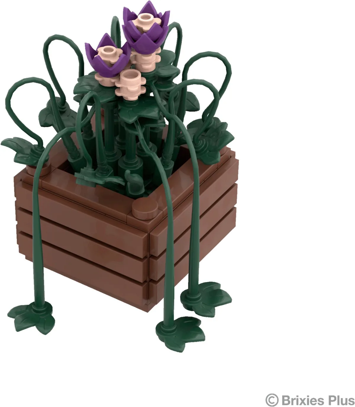 bouwpakket bloem Royal blossom 114 stuks bouwstenen. by Brixies in Multicolour – product photo