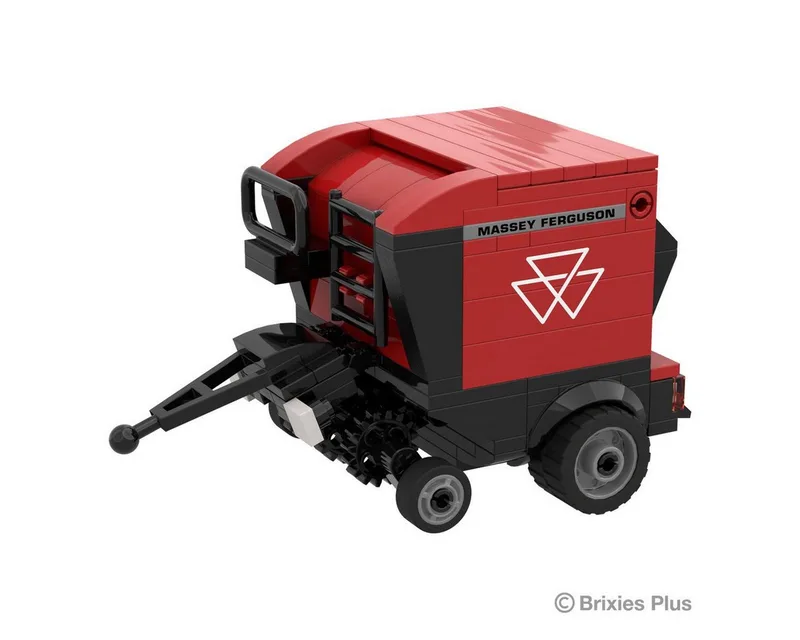 BRIXIES Plus Rundballenpresse Massey Ferguson RB F Konstruktions-Spielset de Brixies – photo du produit