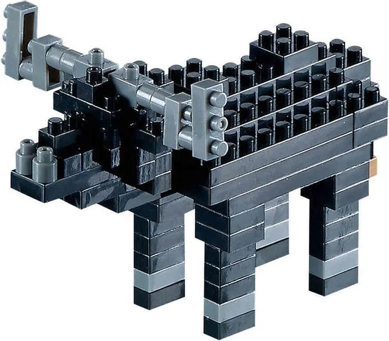 Buffalo de Brixies en Zwart – photo du produit