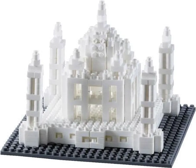 Imaginarium BRIXIES TAJ MAHAL - Mini Bouwstenen - Nanoblocks - 475 Onderdelen de Brixies en Wit – photo du produit