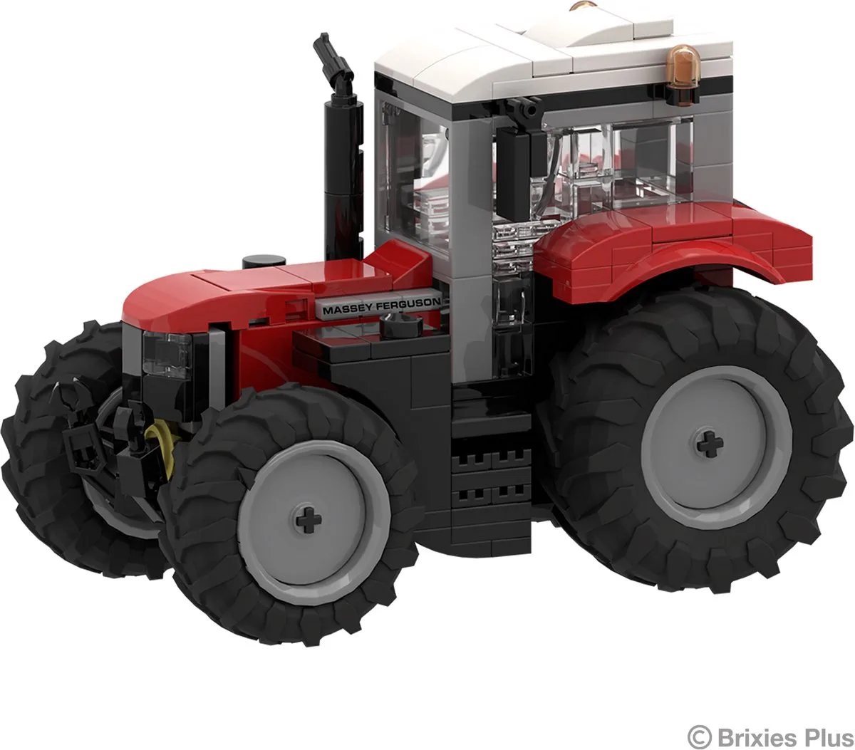 Massey Ferguson bouwset tractor 1:32 - 239 stenen. by Brixies in Multicolour – product photo