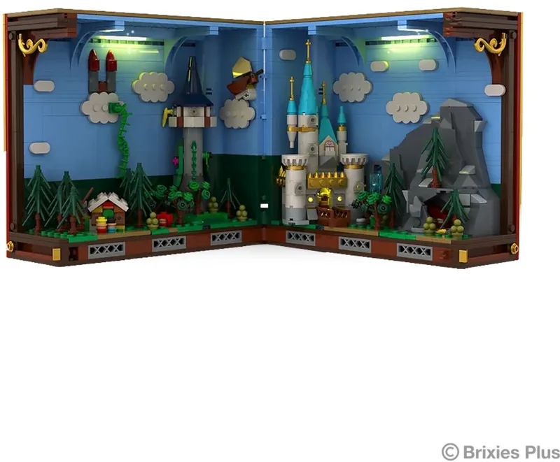 Modelbouwpakket Booknook Fairytale, 222.604, 26,7x26,7x17,6 cm de Brixies en Diversen kleuren – photo du produit