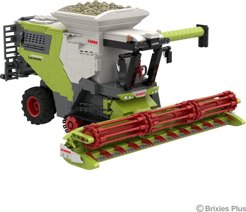 Plus, CLAAS Lexion 8900 Terra Trac, incl. aanhanger fra Brixies i Meerkleurig – produktbillede